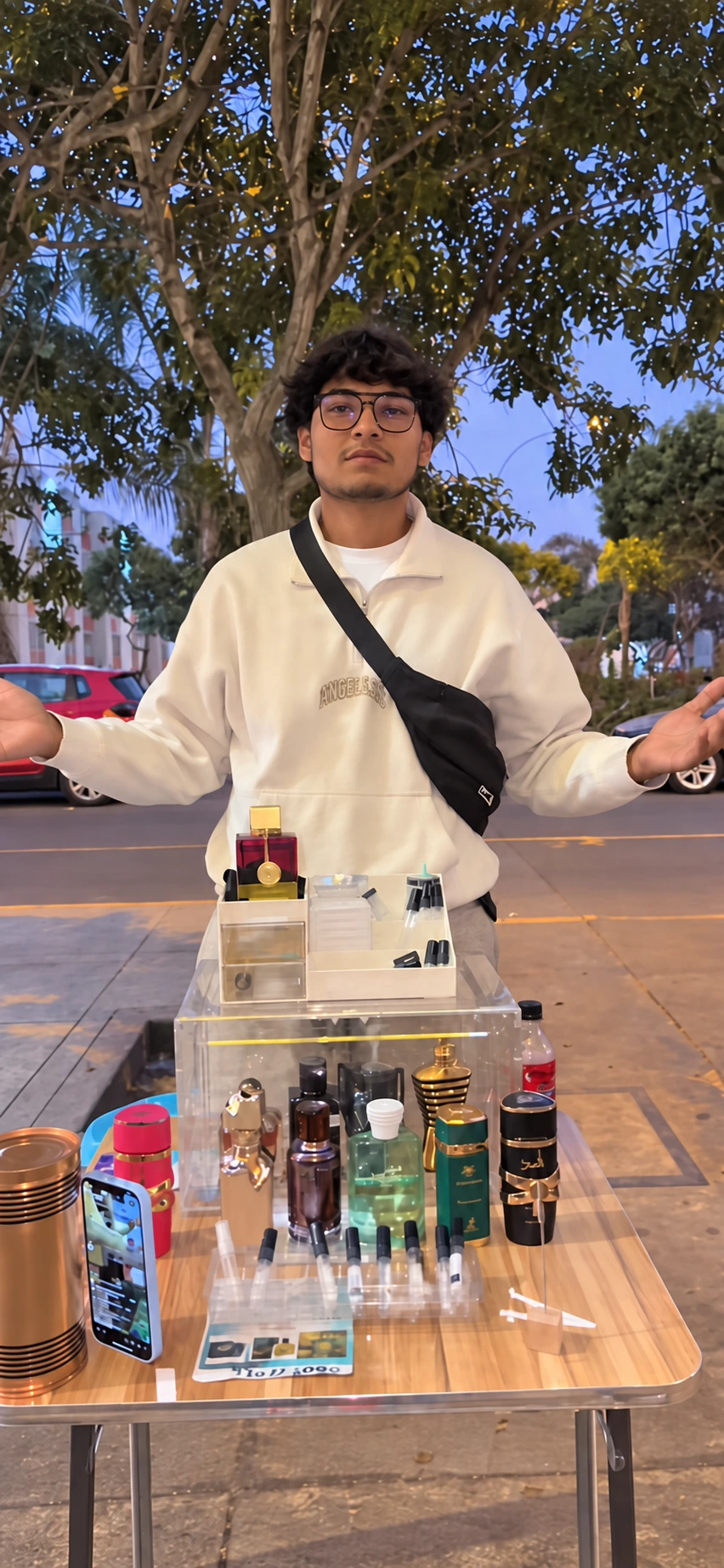 Ricardo y su primera selección de perfumes